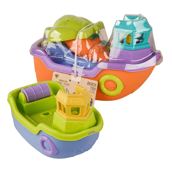 Đồ chơi thuyền đi biển 8pcs Animo JS054359