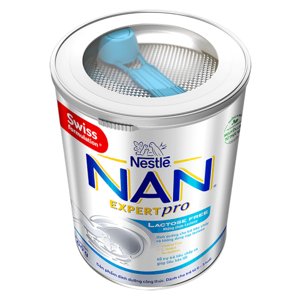 Sữa bột NAN Expert Pro Lactose Free 400g (0 - 36 tháng)