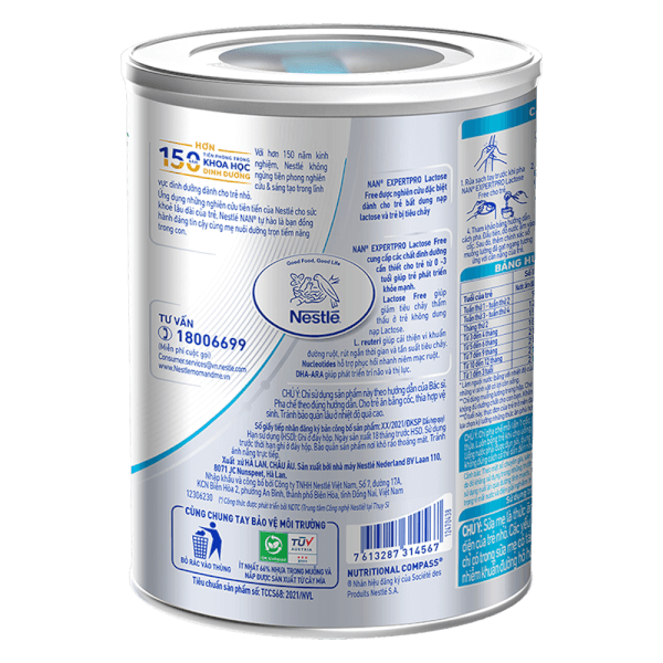 Sữa bột NAN Expert Pro Lactose Free 400g (0 - 36 tháng) giá tốt