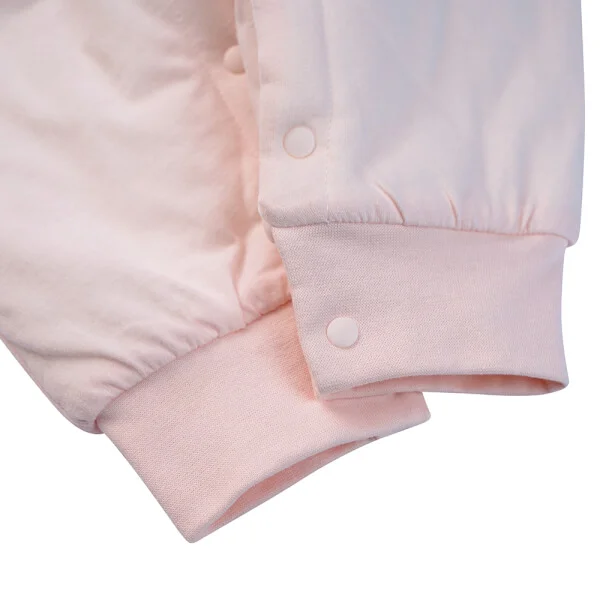 Bodysuit đông vải dày Thỏ hồng Animo MN922026 (0-12M,Hồng)