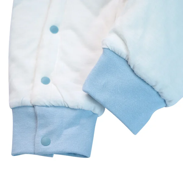 Bodysuit đông vải dày Sao đêm Animo MN922022 (0-12M,Trắng)