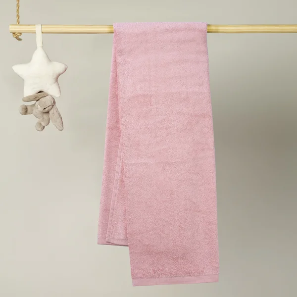 Khăn tắm sợi sồi kháng khuẩn Animo BM2W (60x120cm,Hồng)