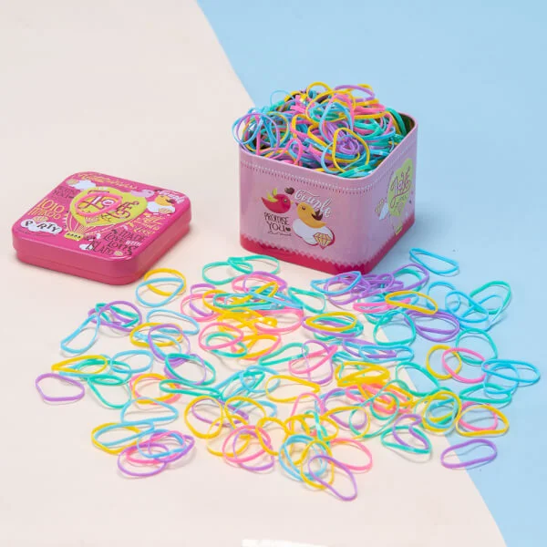 Hộp vuông thun lớn cột tóc cho bé Animo A2207_MN015 (Nhiều màu)