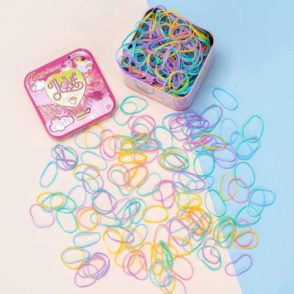 Hộp vuông thun lớn cột tóc cho bé Animo A2207_MN015 (Nhiều màu)