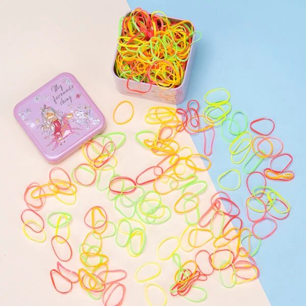 Hộp vuông thun lớn cột tóc cho bé Animo A2207_MN014 (Nhiều màu)