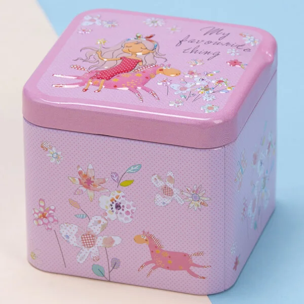 Hộp vuông thun lớn cột tóc cho bé Animo A2204_MN025 (Nhiều màu)