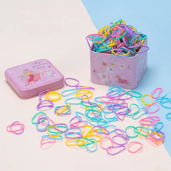 Hộp vuông thun lớn cột tóc cho bé Animo A2204_MN025 (Nhiều màu)