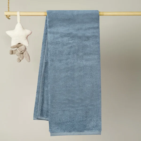 Khăn mặt sợi sồi kháng khuẩn Animo FM2W (34x80cm,Xanh)