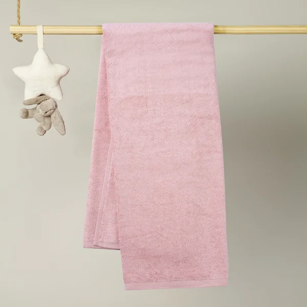 Khăn mặt sợi sồi kháng khuẩn Animo FM2W (34x80cm,Hồng)