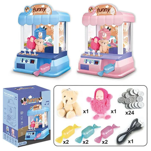 Máy gắp thú cao cấp cho bé LH16870967 (Hồng)