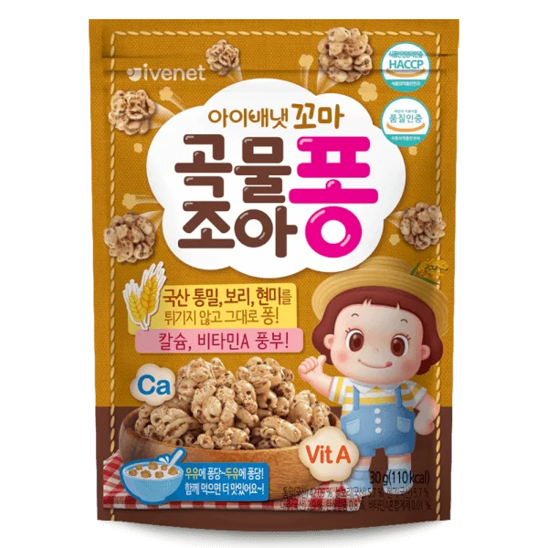 Snack ngũ cốc cho bé Ivenet 30g
