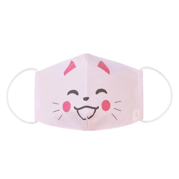 Set 2 khẩu trang bé gái Animo I0921005 (1-3Y,Nhiều màu, giao ngẫu nhiên)