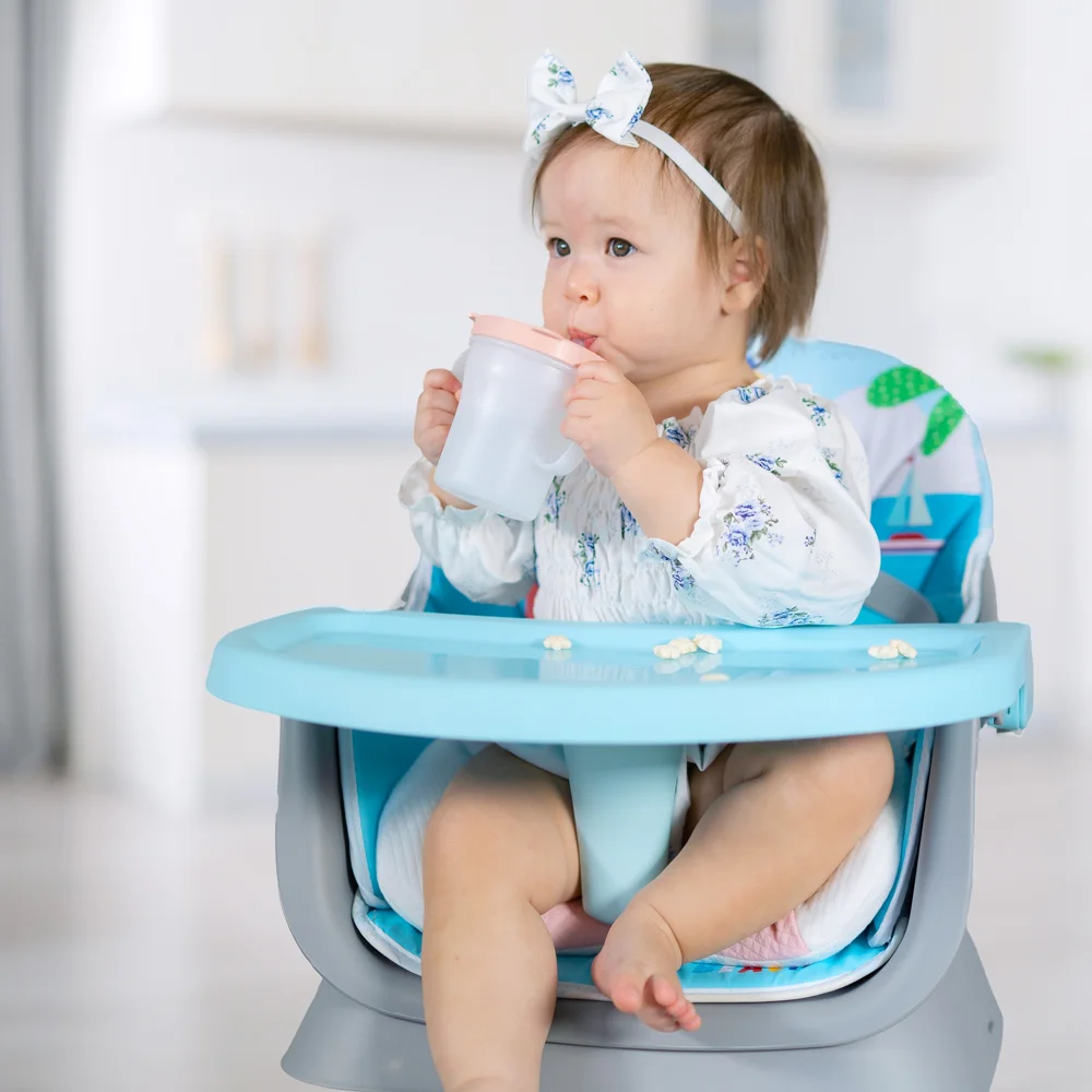 Ghế ăn đa năng 5 trong 1 cho bé Akigo (Xanh, HCY015)