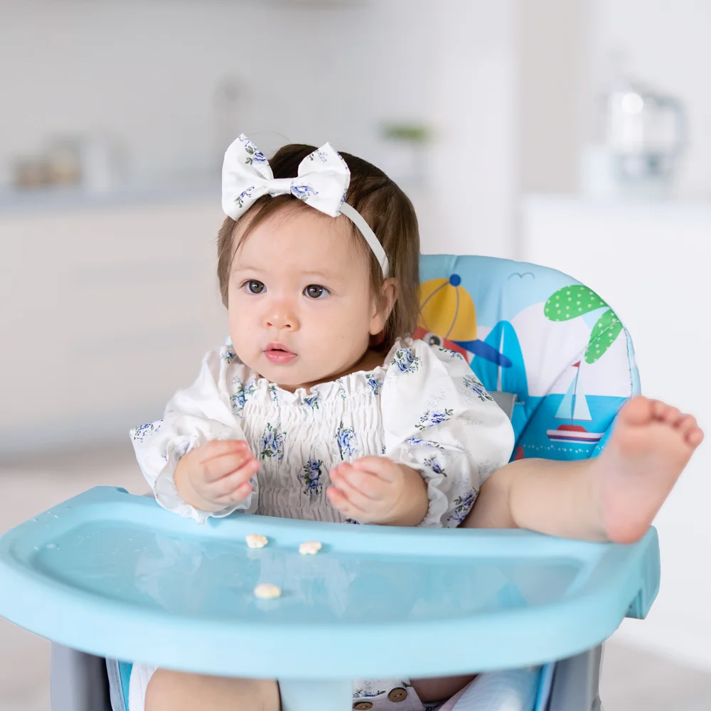 Ghế ăn đa năng 5 trong 1 cho bé Akigo (Xanh, HCY015)