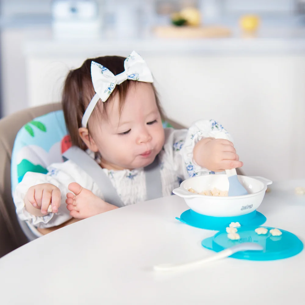 Ghế ăn đa năng 5 trong 1 cho bé Akigo (Xanh, HCY015)