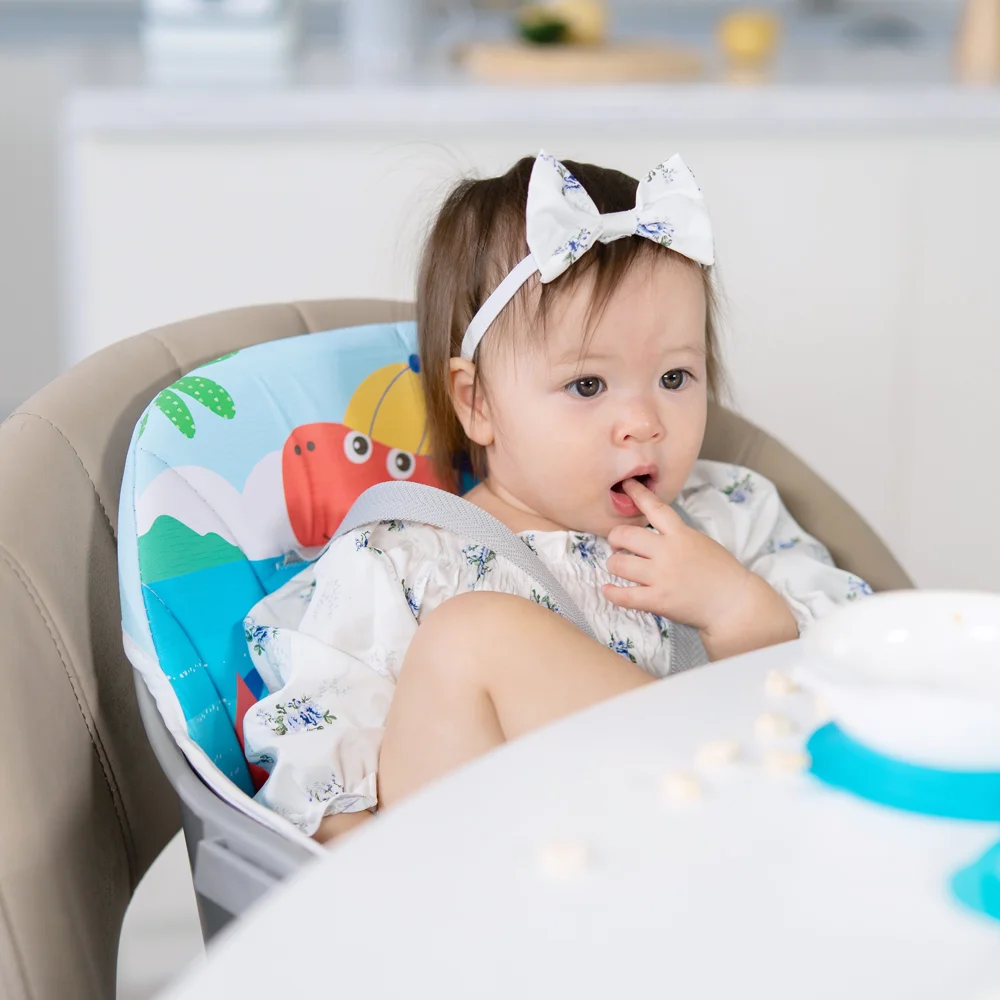 Ghế ăn đa năng 5 trong 1 cho bé Akigo (Xanh, HCY015)