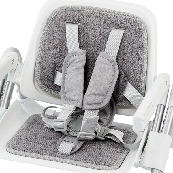 Ghế ăn dặm gấp gọn Baby Pretty (Xám, BS106)