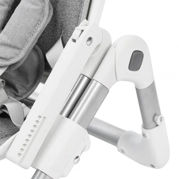 Ghế ăn dặm gấp gọn Baby Pretty (Xám, BS106)