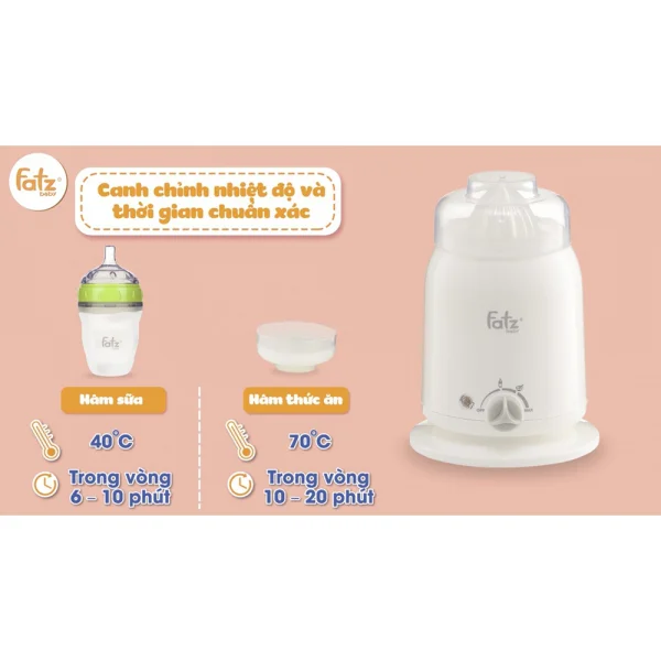Máy Hâm Sữa - Mono 2 - Fatzbaby Fb3002Sl