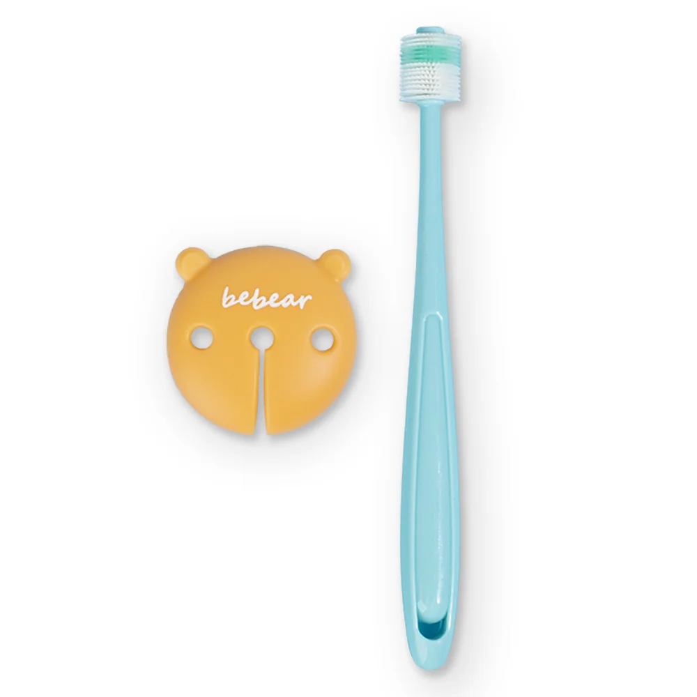 Bàn chải 360 độ kháng khuẩn Bebear (Xanh dương, BHK133)