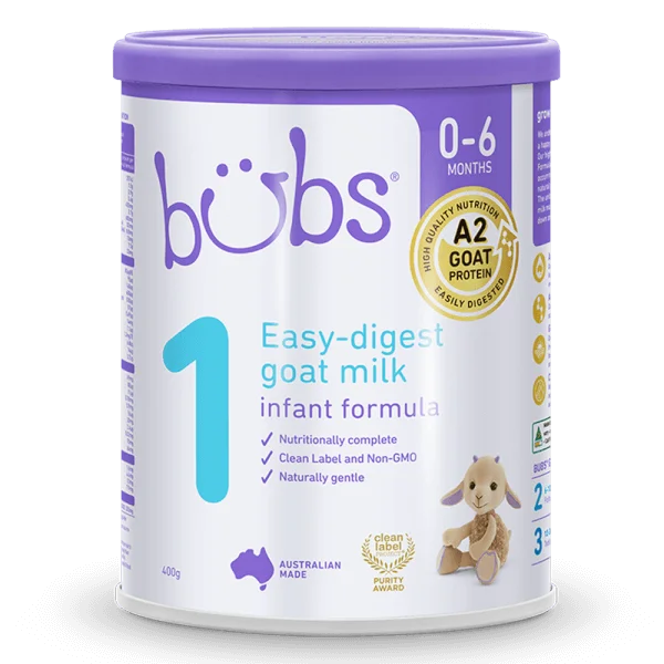 Sữa dê Bubs Goat số 1 400g (0-6 tháng)