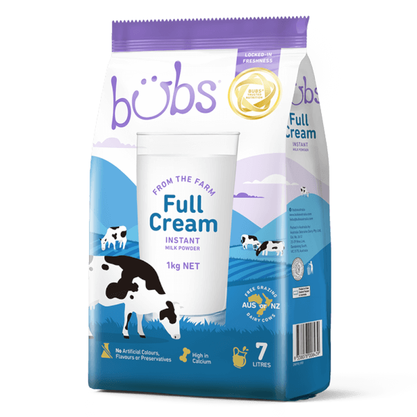 Combo 2 Sữa Bubs Full Cream 1kg