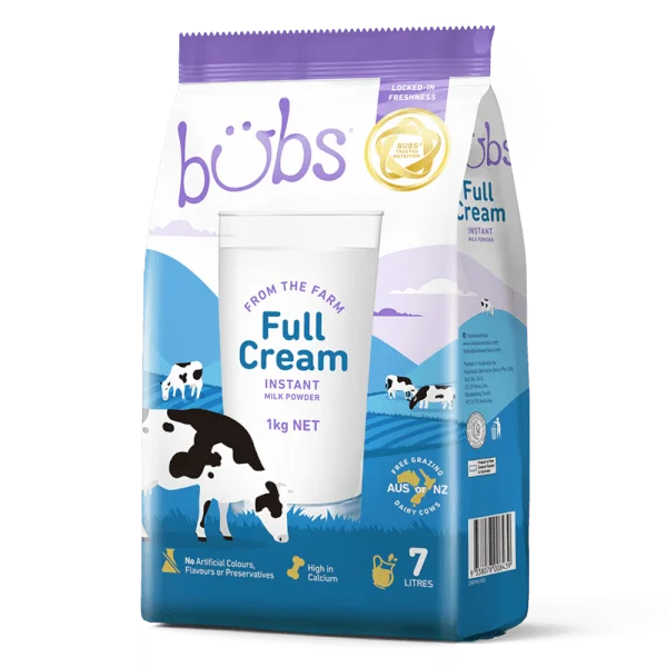 Sữa Bubs Full Cream 1kg