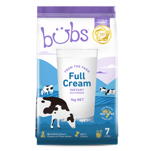 Combo 2 Sữa Bubs Full Cream 1kg