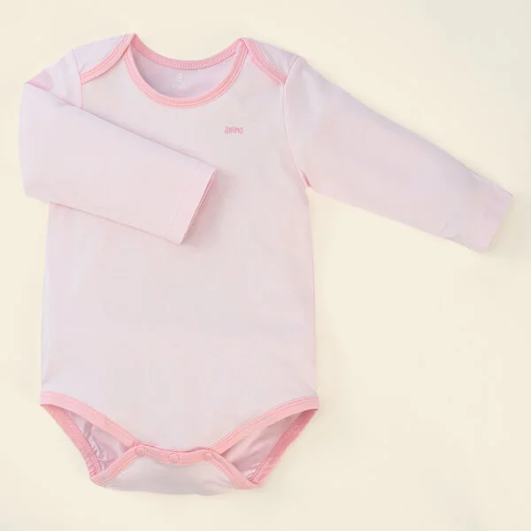 Set Bodysuit tam giác DT Animo KV1122059 (0-12M, Hồng_trắng họa tiết)