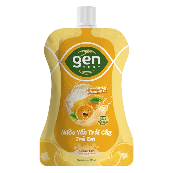 TUI  NUOC YEN GENNEST 105ML 5% Trẻ em Hương Cam