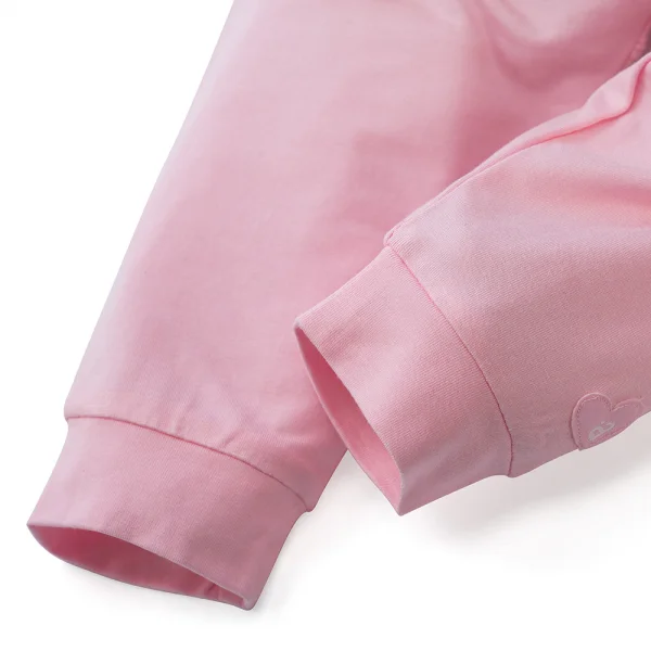 Bộ sơ sinh tính năng dài, vải modal BST Thiên Nga Animo BMC822076 (0-12M,Hồng)