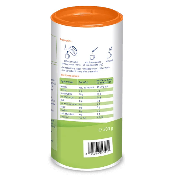 Trà Cốm Hoa quả Burine - Cam Nam Mỹ (200g/hộp)