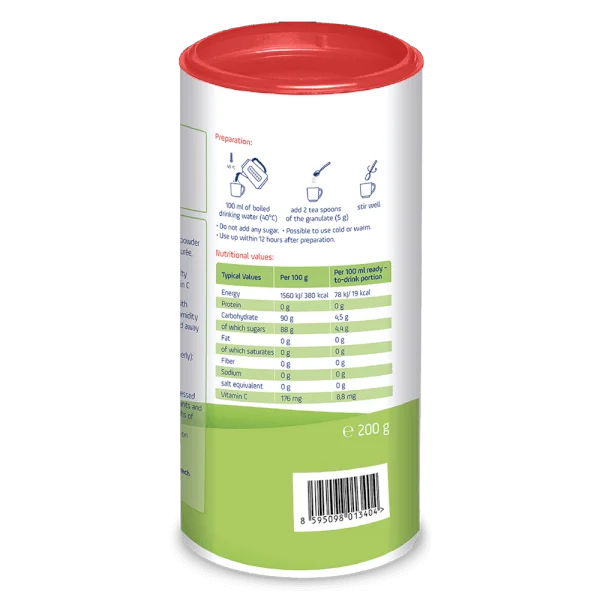 Trà Cốm Hoa quả Burine - Táo Tây (200g/hộp)