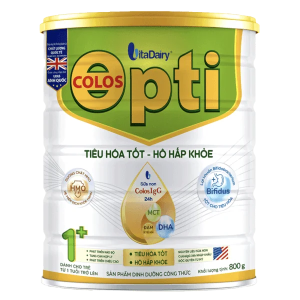 Sữa Colos Opti 1+ 800g (1-2 tuổi)