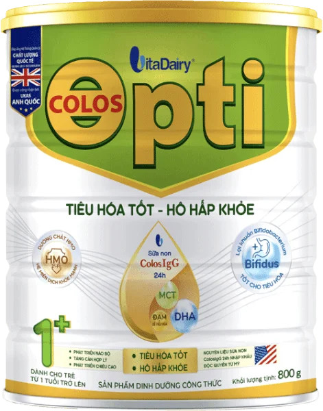 Sữa Colos Opti 1+ 800g (1-2 tuổi)