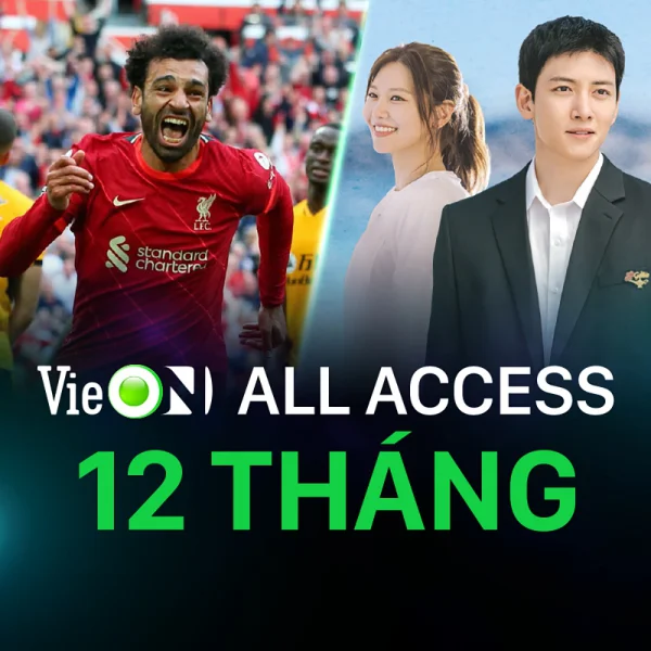 Gói VieON All Access 12 tháng