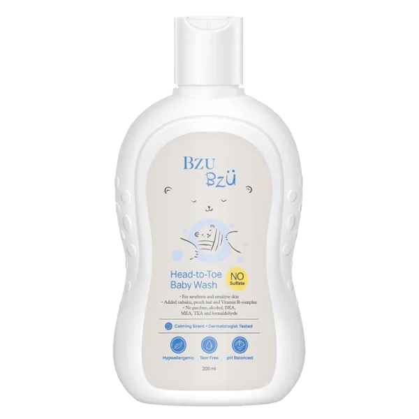 Sữa tắm gội toàn thân cho bé Bzu Bzu 200ml