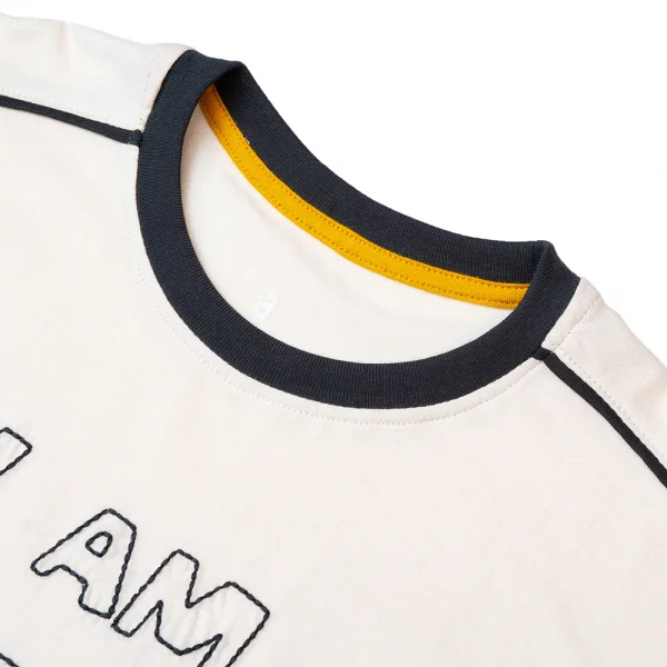 Bộ bé trai ngắn Bst Cua sốt trứng muối Animo HN1022087 (6M-6Y,Trắng)