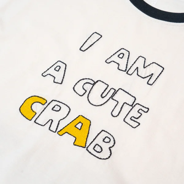 Bộ bé trai ngắn Bst Cua sốt trứng muối Animo HN1022087 (6M-6Y,Trắng)