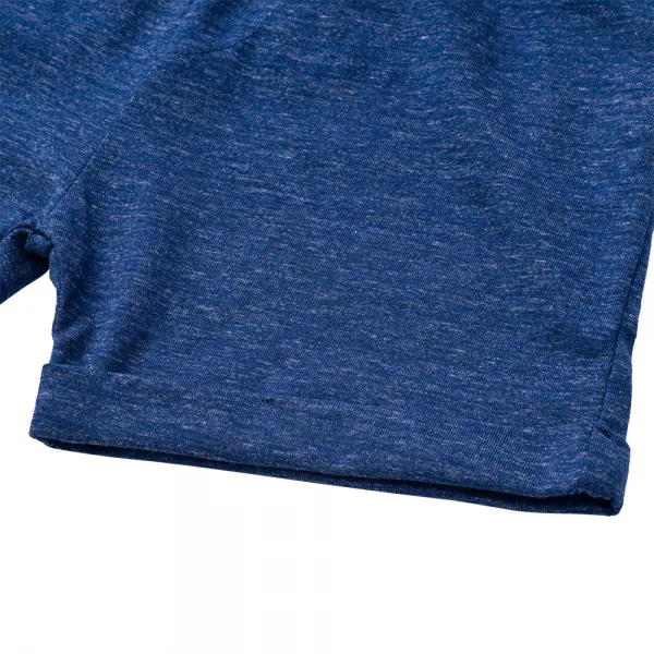 Bộ bé trai ngắn Bst Gấu mụp Animo VĐ1122088 (6M-6Y,Xanh)