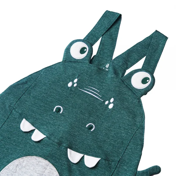 Bộ yếm bé trai ngắn Bst Cá sấu lùn Animo VĐ1122086 (6M-6Y,Xanh)