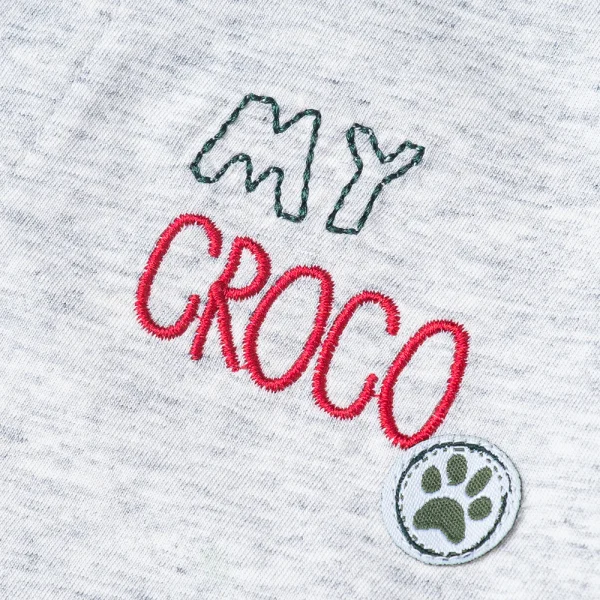 Bộ bé trai ngắn Bst Cá sấu lùn Animo VĐ1122085 (6M-6Y,Xanh)