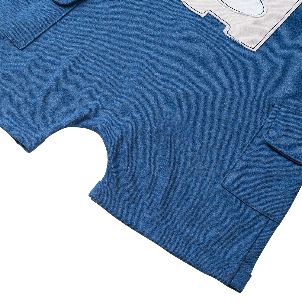 Bộ yếm bé trai ngắn, bst Gấu mụp Animo HS1122063 (6M-5Y,Blue)