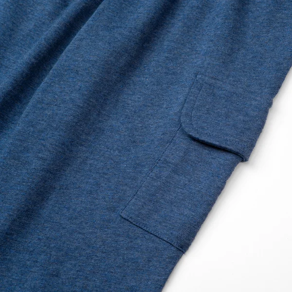 Bộ bé trai dài, bst Gấu mụp Animo HS1122065 (6M-5Y,Blue)