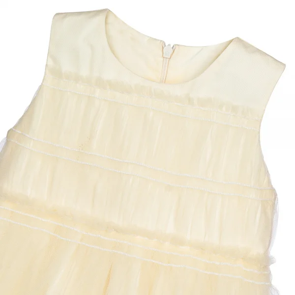 Đầm voan bé gái Animo TX1122057 (6M-6Y,Trắng)