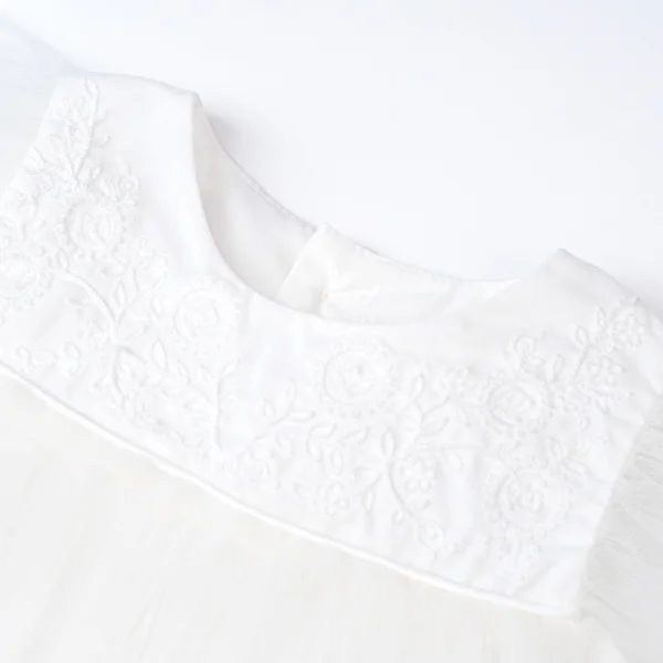 Đầm voan bé gái Animo TX1122002 (6-24M,Trắng)