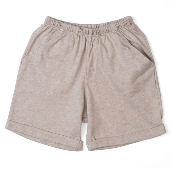 Bộ bé trai ngắn, bst Mèo mũm mĩm Animo HS1122067 (6M-5Y, Dark Beige)