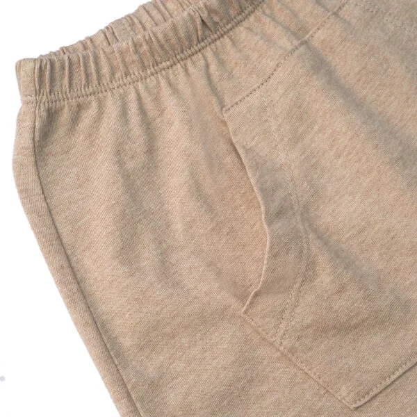 Bộ bé trai ngắn, bst Mèo mũm mĩm Animo HS1122068 (6M-5Y, Dark Beige)