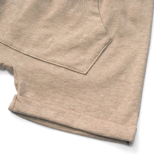 Bộ bé trai ngắn, bst Mèo mũm mĩm Animo HS1122068 (6M-5Y, Dark Beige)