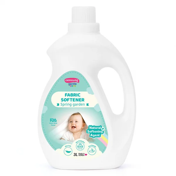 Nước xả vải Hàn Quốc ConCung Gentle Care hương tươi mát, chai 3L (giao bao bì ngẫu nhiên)